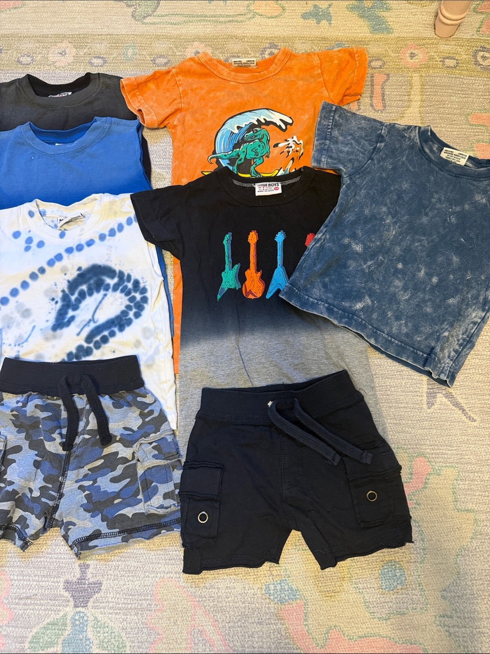 Boys 9-12 Months Mish Boys/ Little Mish/ Mis Mish / Baby Steps Lot for Summer